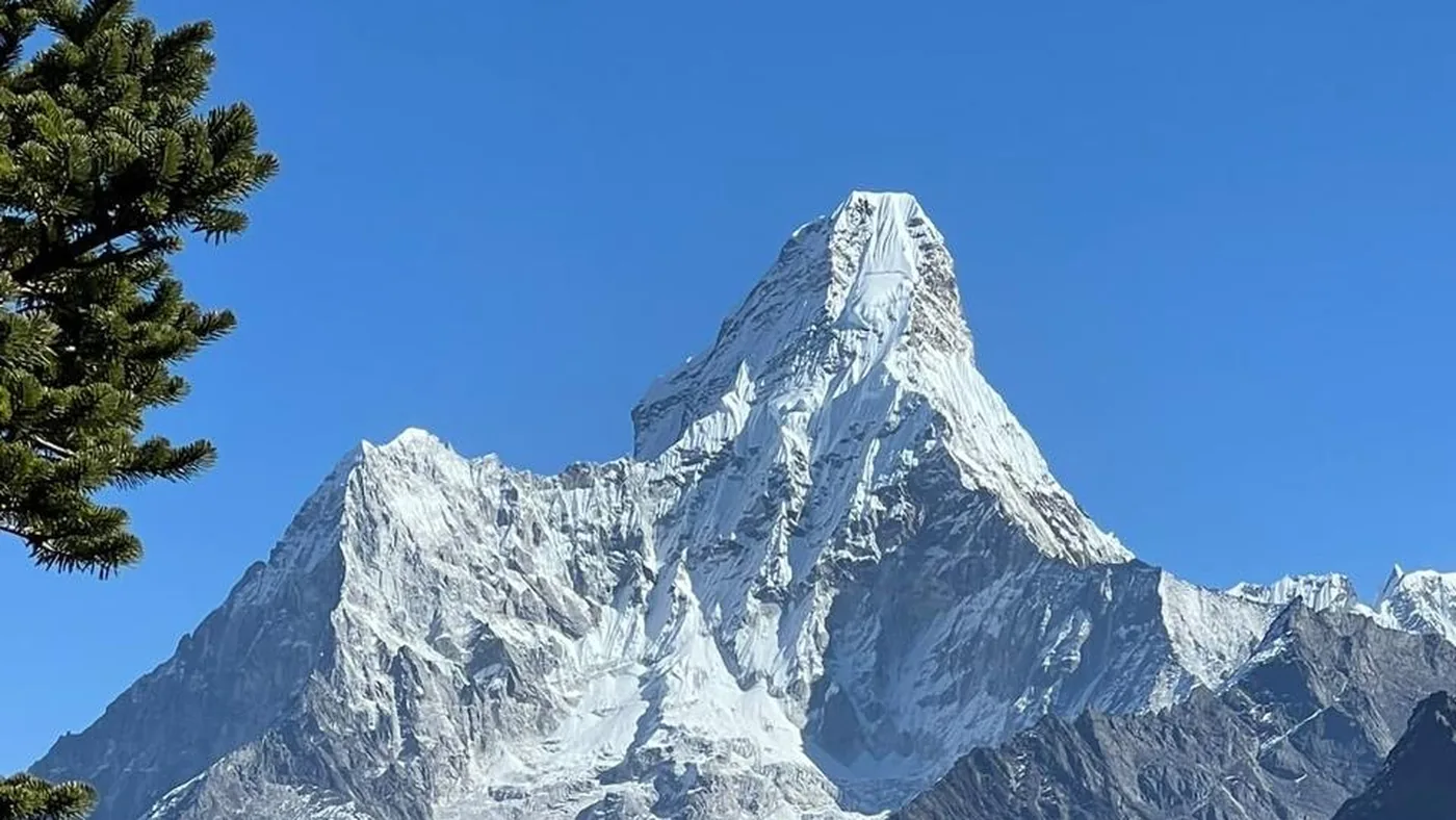 Ama Dablam, 6812 metres, in the Everest region of Nepal